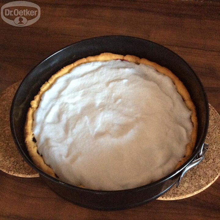 Клюквенный пирог фото