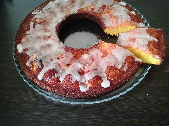 лимонно- апельсиновый кекс фото