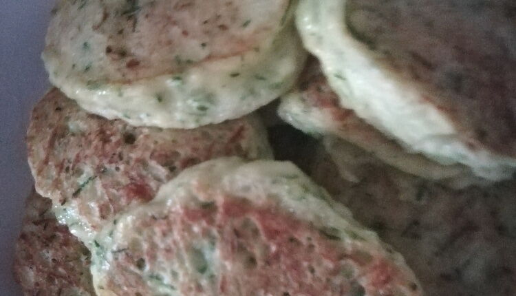 Кабачковые оладьи