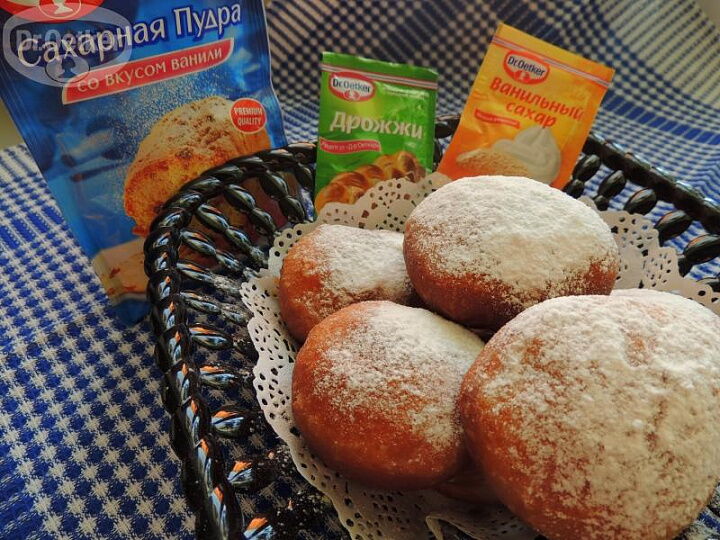 Берлинские пончики фото