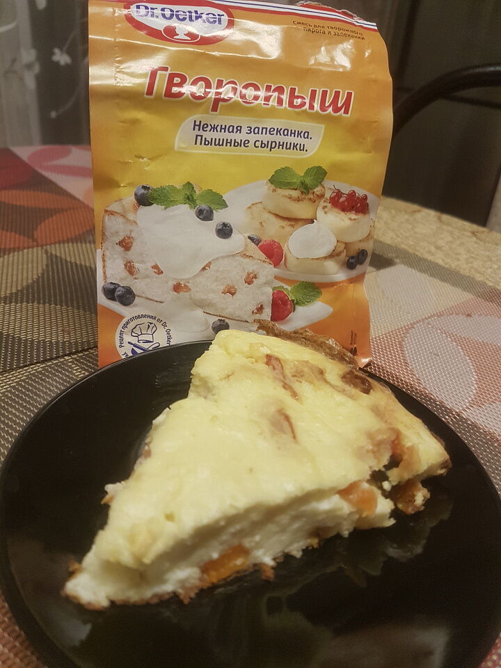 Творожная запеканка фото