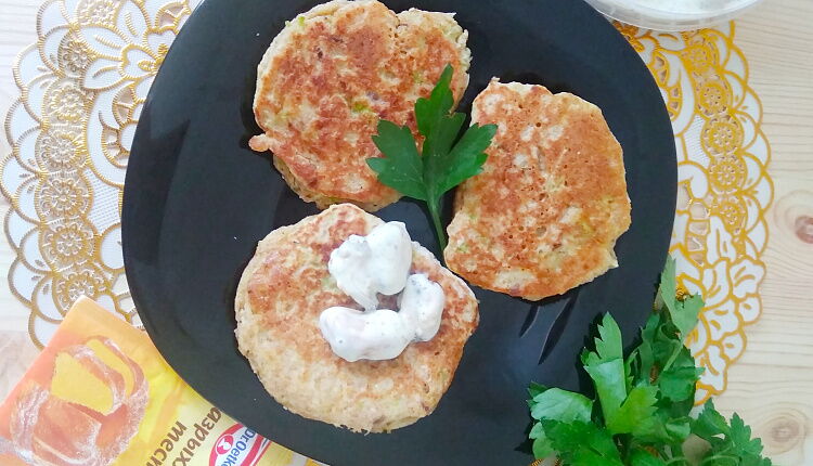 Овсяные оладушки
