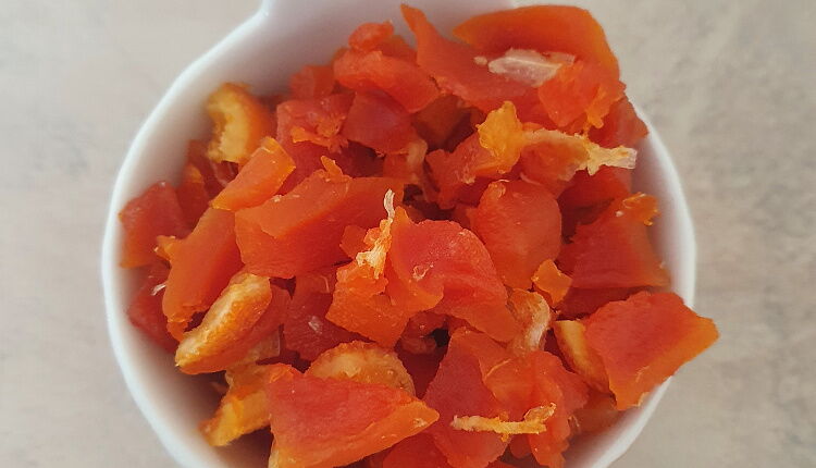 Цукаты из мандариновых корок 