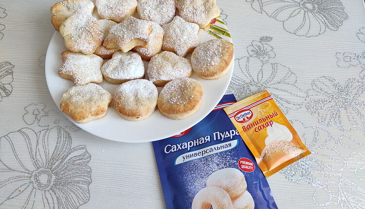 Домашнее творожное печенье