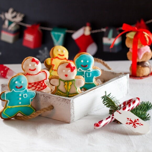 фото рецепта Имбирные человечки Имбирные человечки фото