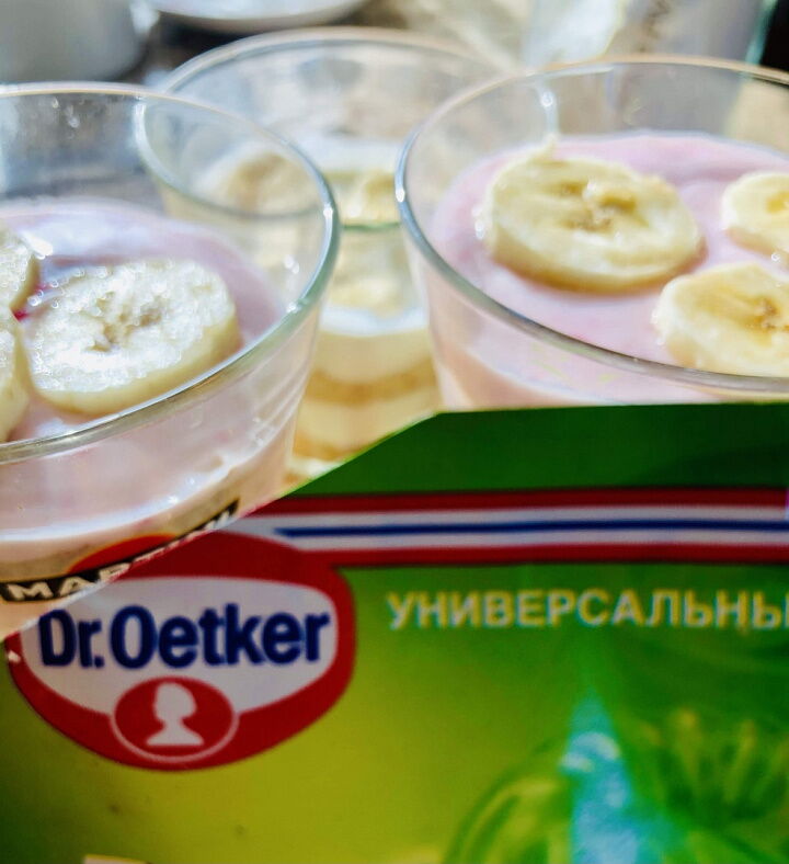 Десерт "когда йогурт по акции" фото рецепта
