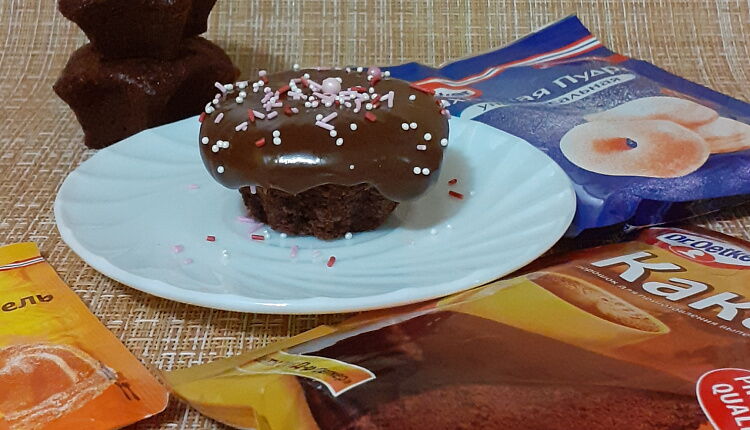 Шоколадные капкейки