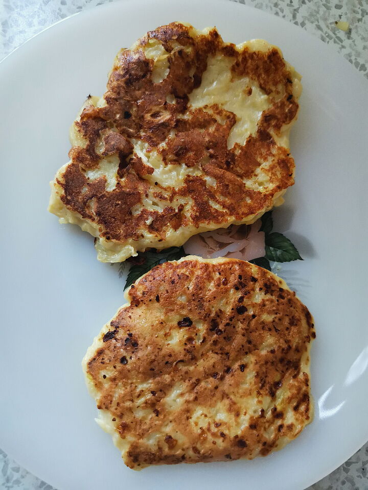 Кабачковые оладьи фото рецепта