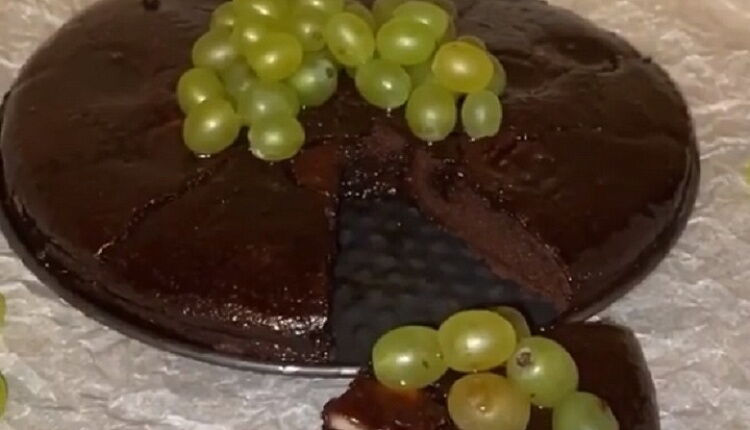 шоколадный брауни с кабачком