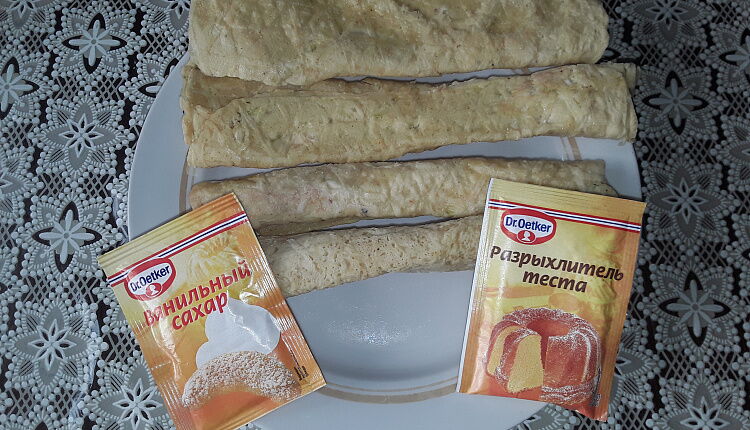 Вафельные трубочки с шоколадным кремом