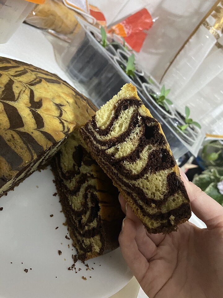 Пирог <Зебра>  фото рецепта