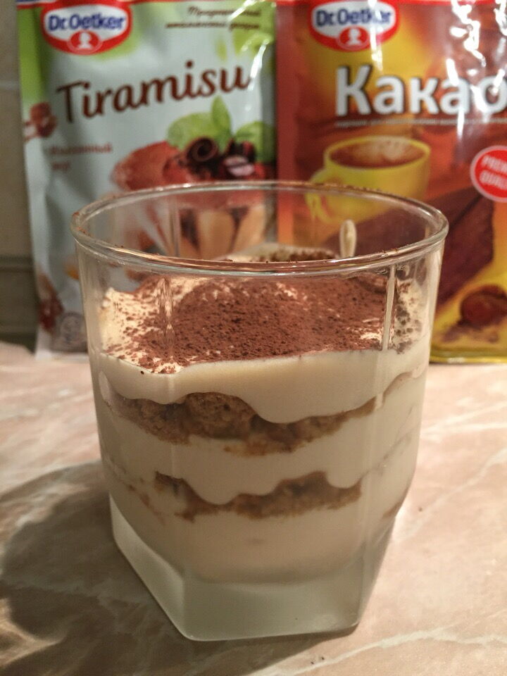 Десерт в бокале фото