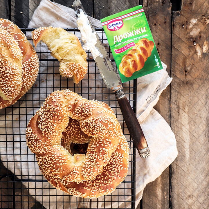 Турецкий бублик Симит фото