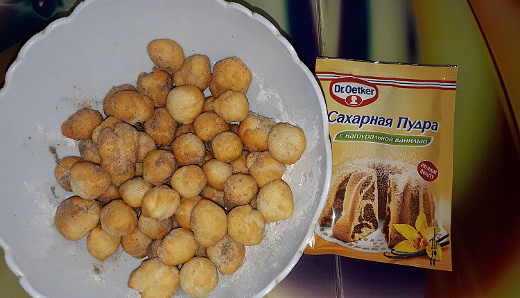 Сладкие баурсаки