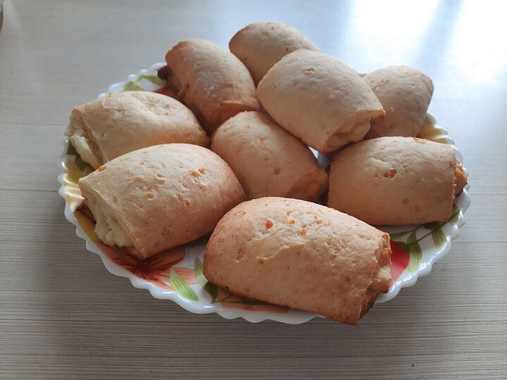 Булочки творожные на молоке  фото