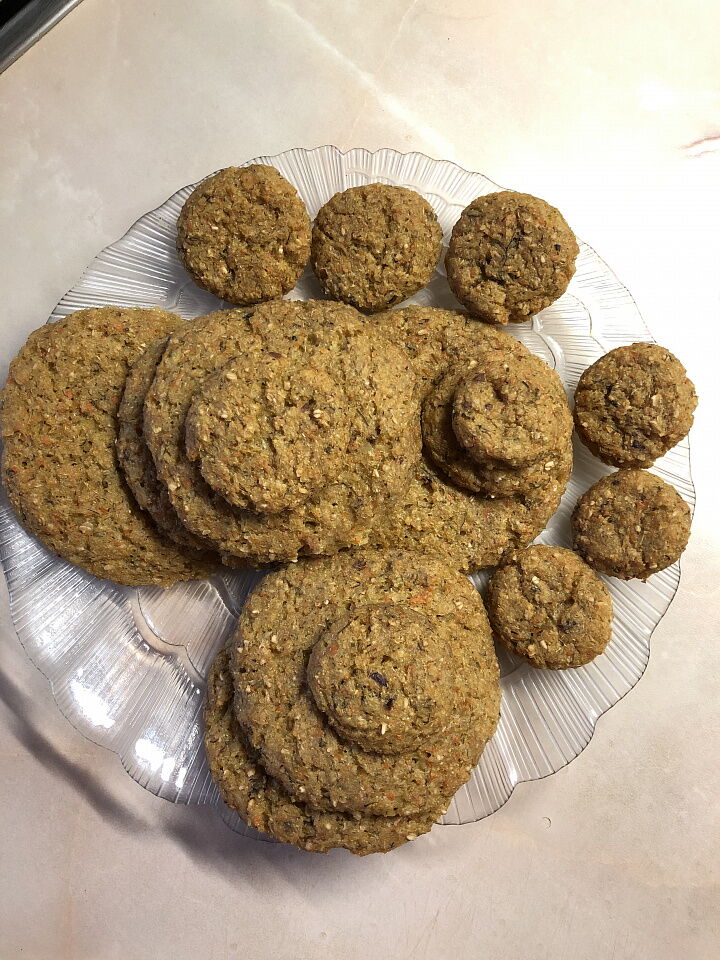 Фруктово - овощные оладьи  фото