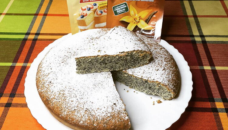 Маковый пирог
