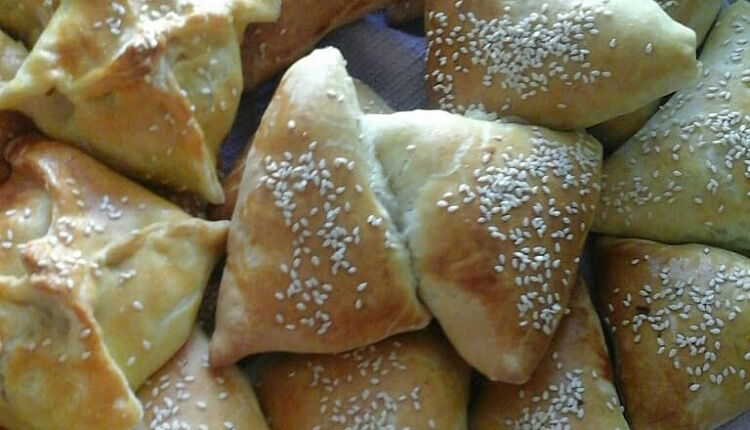 Конвертики с яблоками