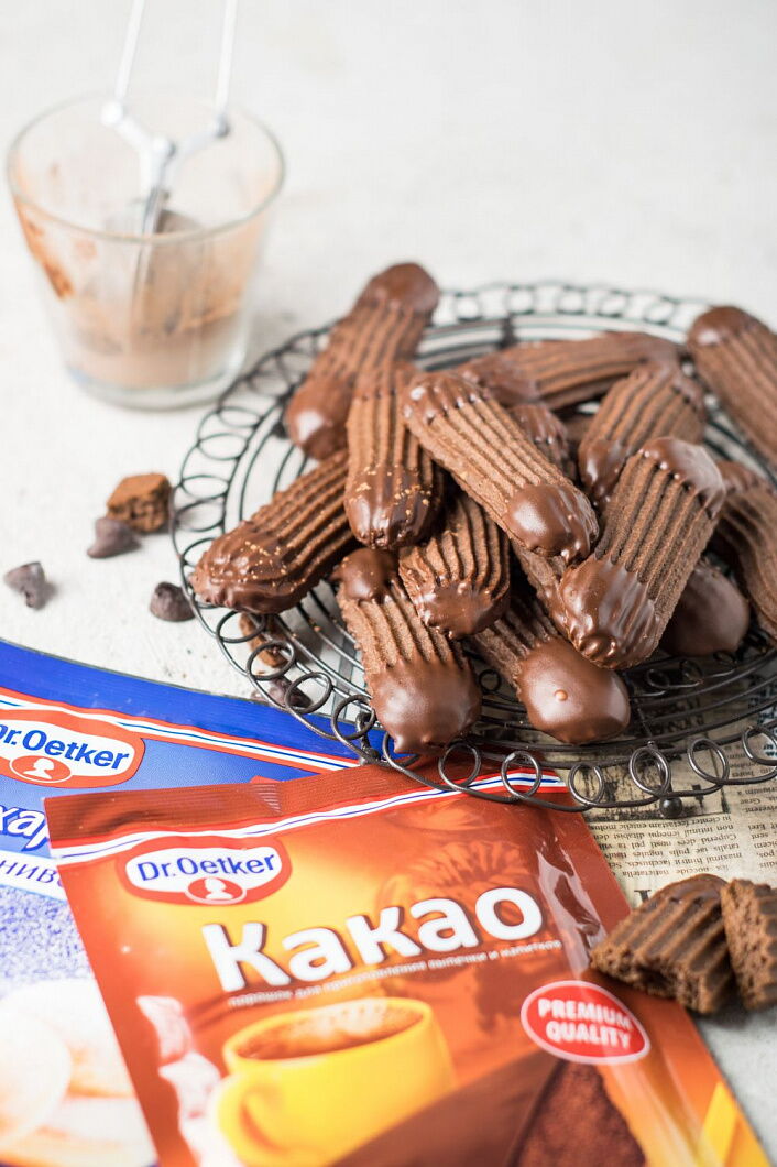 фото рецепта Шоколадное печенье Шоколадное печенье фото