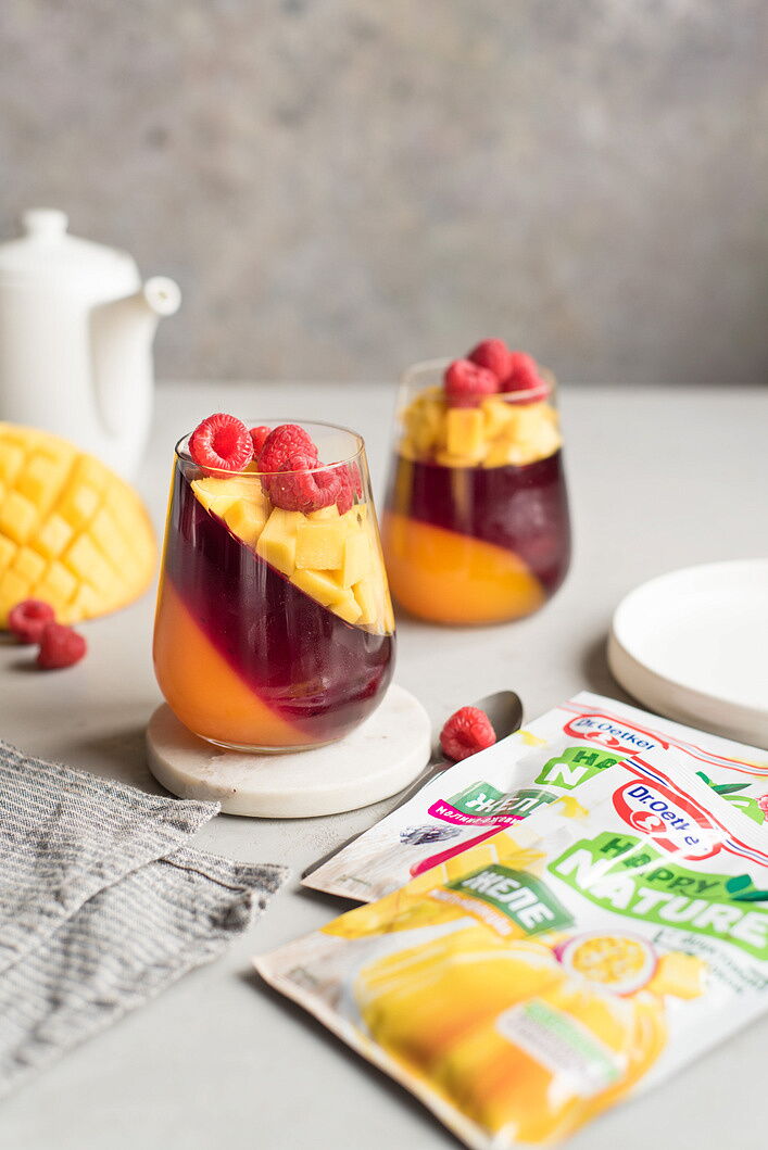 Желе манго-маракуйя фото рецепта