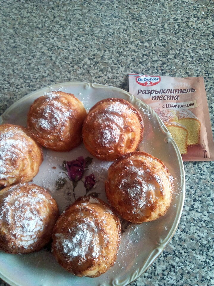 Творожные розочки фото рецепта