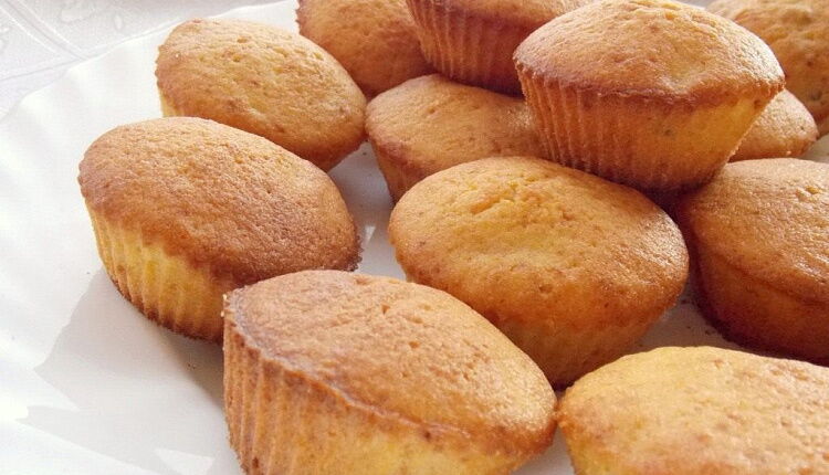 Манные кексы без муки