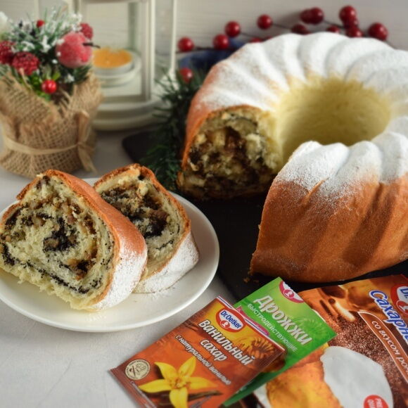 фото рецепта Бейгли (венгерский рождественский рулет) Бейгли (венгерский рождественский рулет) фото