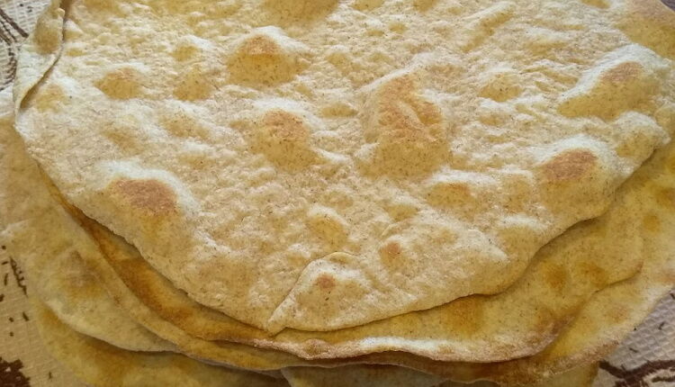 Пшенично-ржаные лепешки