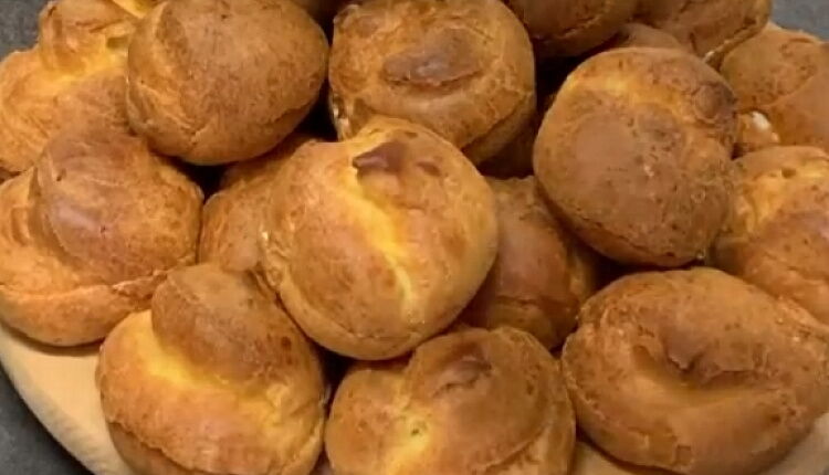Эклеры с лимонным вкусом