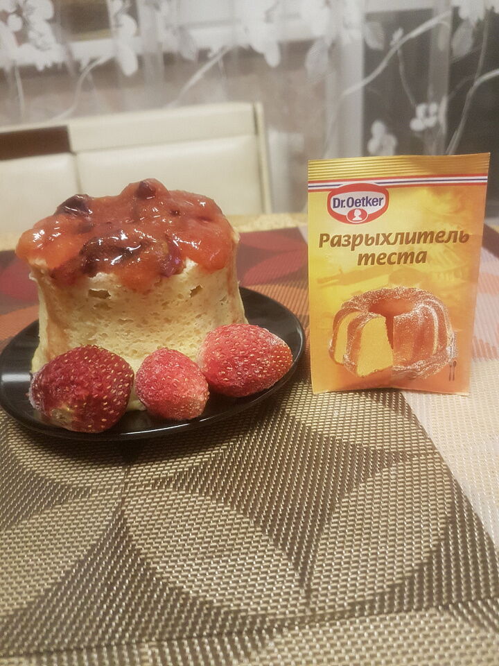 Банановый магкейк фото