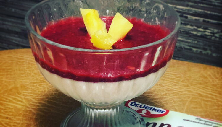 Панна Котта с фруктовым желе