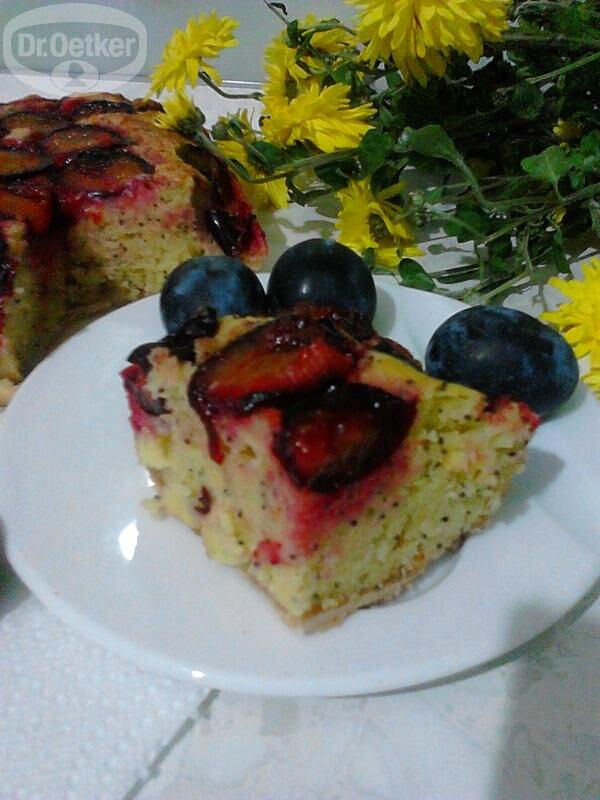 фото рецепта Сливово-маковый пирог Сливово-маковый пирог фото