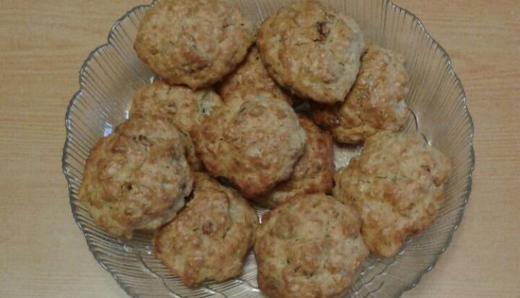 Творожное печенье с маковой начинкой