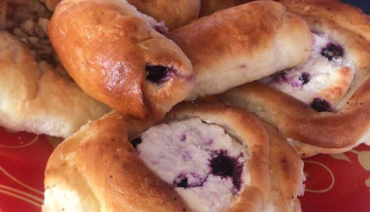 Булочки с творогом 
