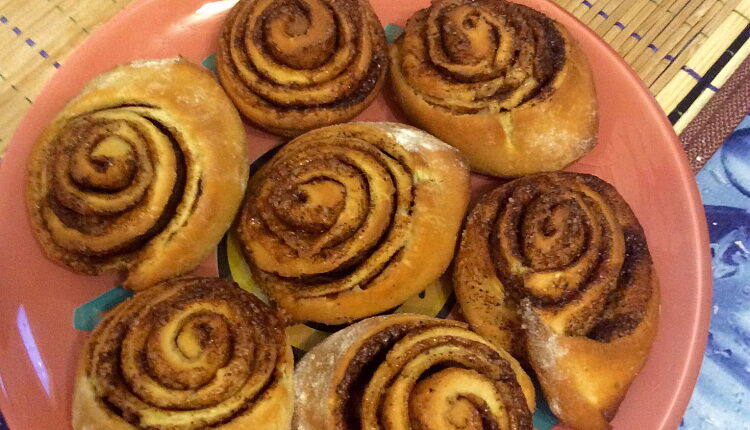 Шведские булочки с корицей