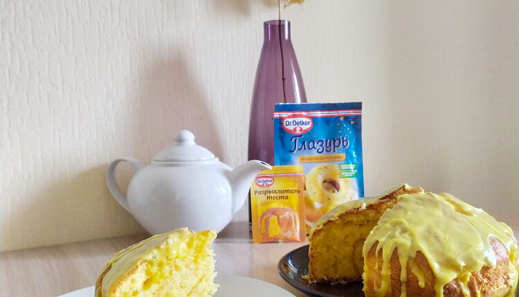 Лимонный кекс