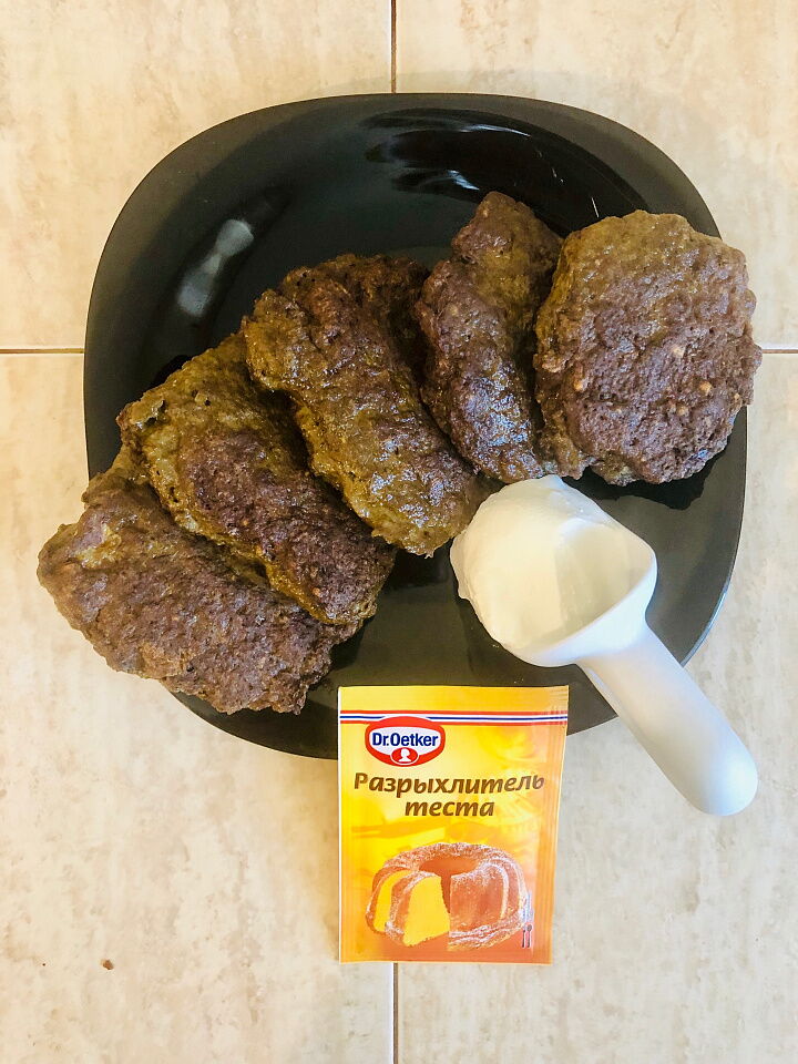 Оладьи из печени и рисовой муки фото