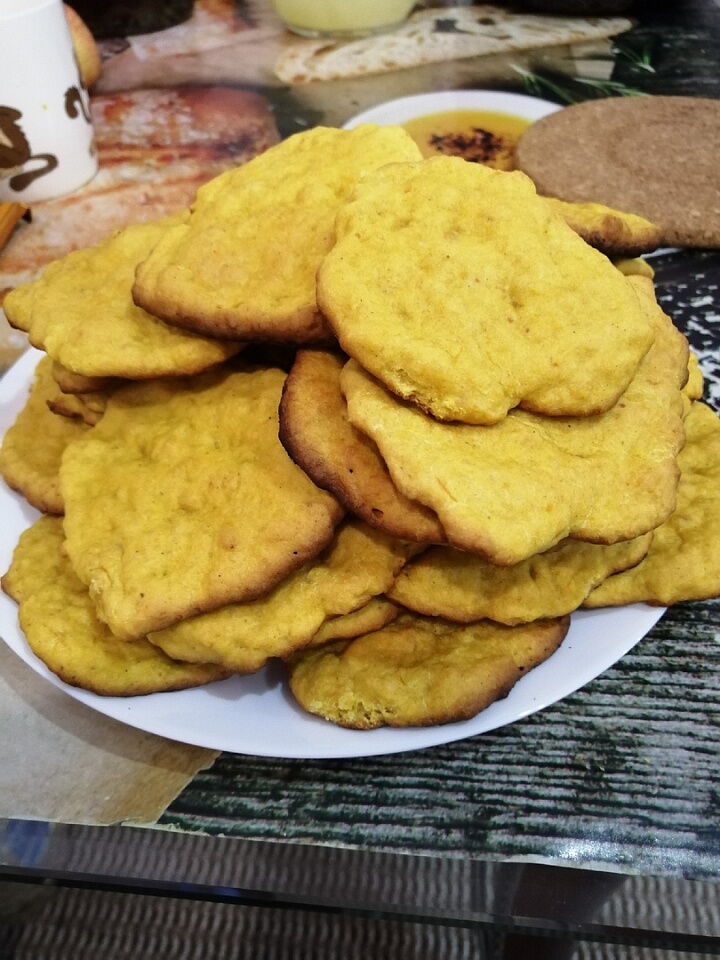 тыквенное печенье фото
