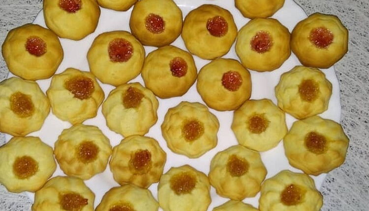 Хрустящей печенье курабье