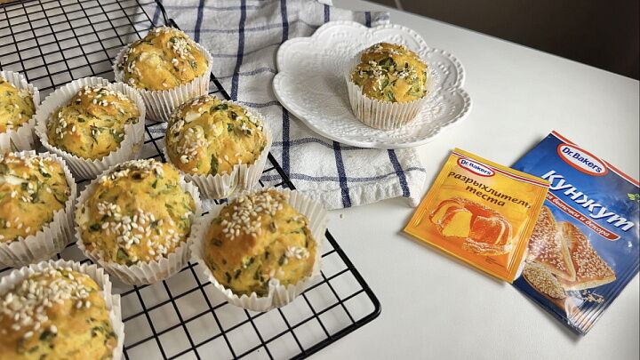 Закусочные кексы фото