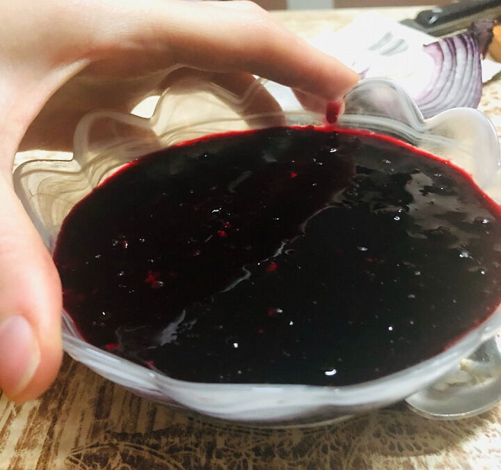 Соус из черной смородины фото