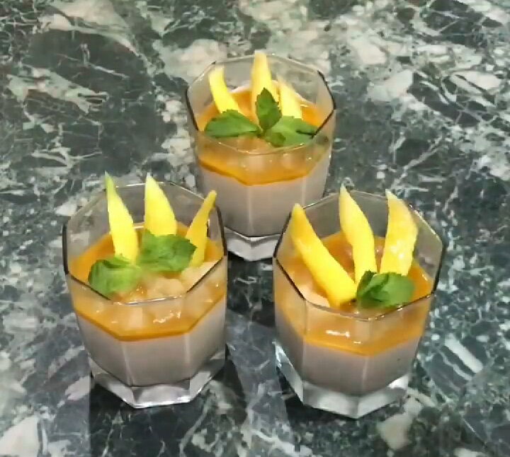 Панакота с манго фото