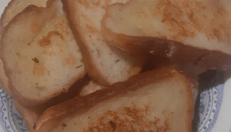 Гренки молочные