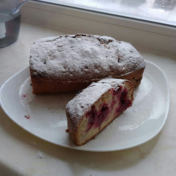 Кекс Столичный по ГОСТу с вишней🍒 фото