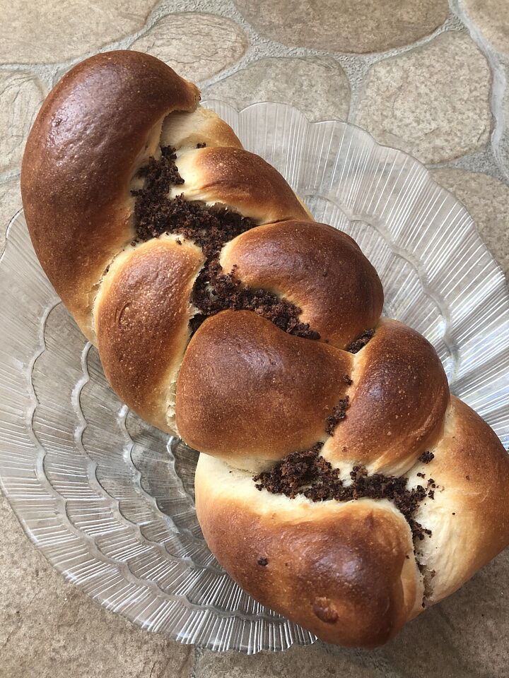 Плетенка с орехами фото
