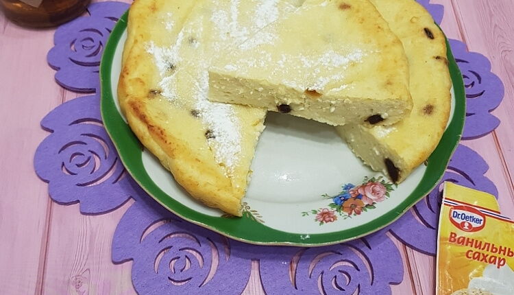 Запеканка с изюмом