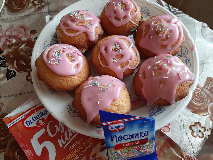 Маффины с Dr.Bakers фото