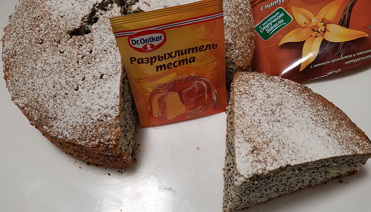 Маковый пирог