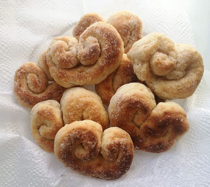 Творожные крендели фото рецепта