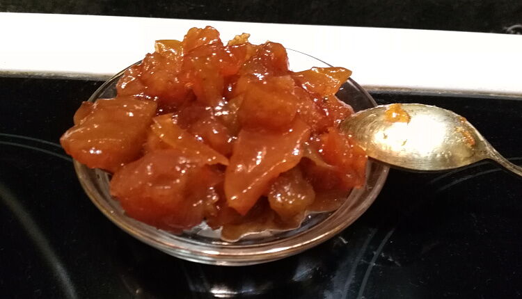 Яблочное варенье с корицей